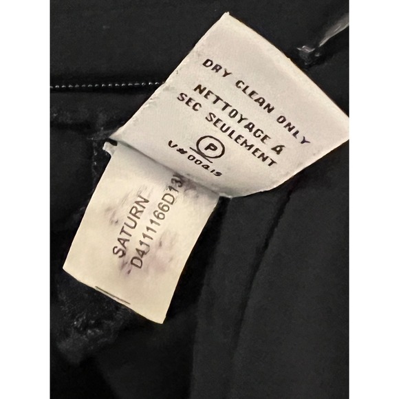 Diane von Furstenberg Saturn Navy Blue Full Front Zip Sheath Dress Size 4 - Picture 8 of 8